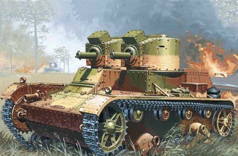 Mirage Hobby 35302 7TP light tank (twin turret) 1/35