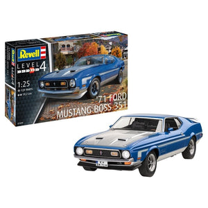 Revell 67699 &amp;#39;71 Mustang Boss 351 Model Set 1/25