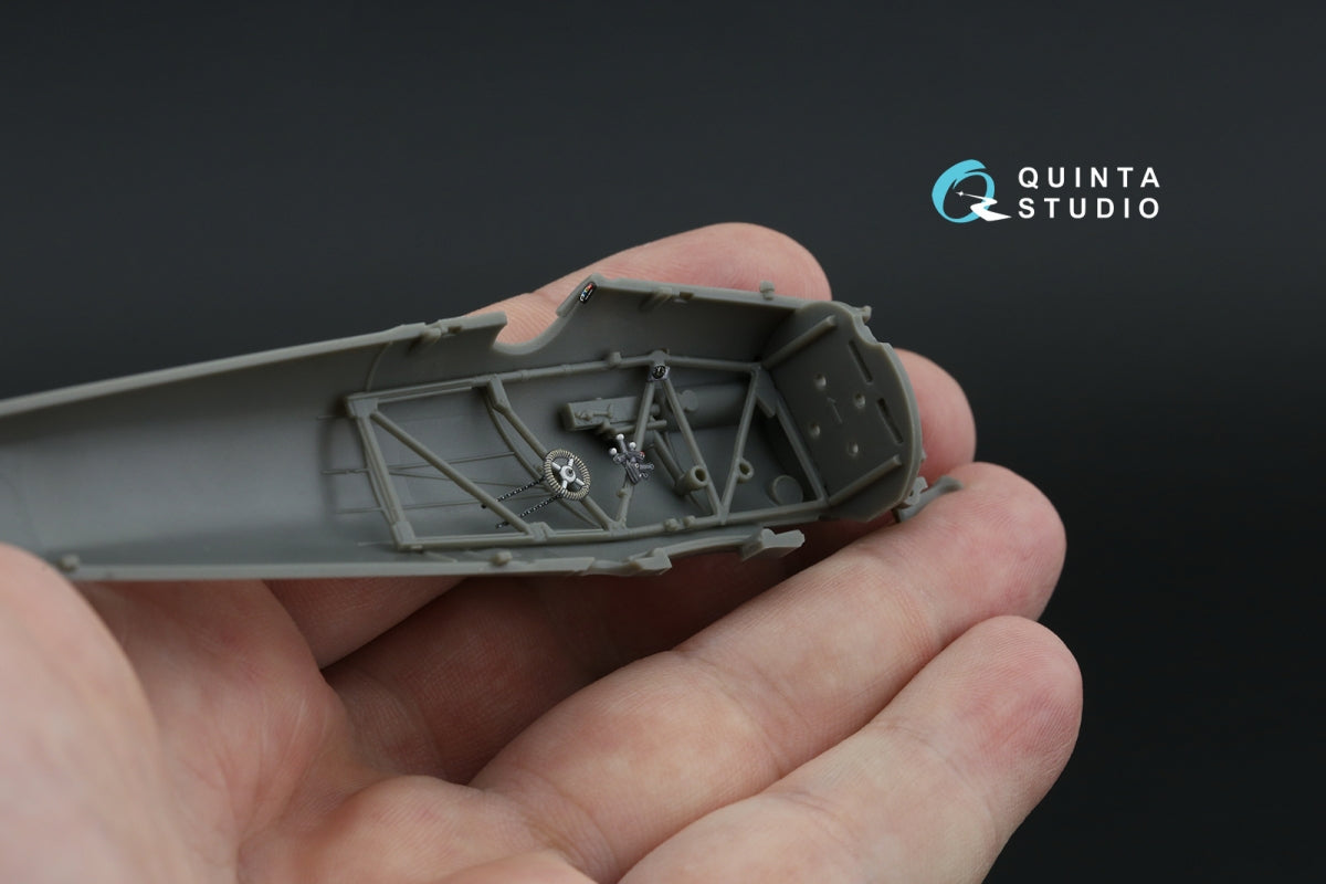 Quinta Studio QD48502 Bristol Bulldog Mk.II 3D-Printed coloured Interior on decal paper (Airfix) 1/48 – immagine 8