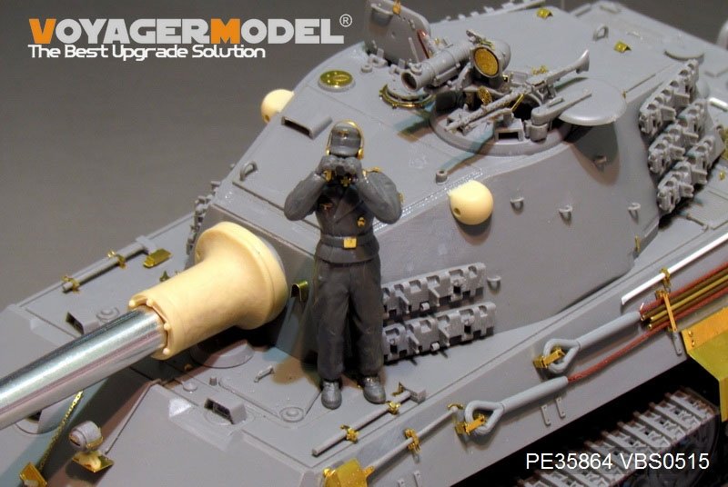 Voyager Model PE35864 WWII German KINGTIGER Final version For MIG AMO 1/35 – imagen 11