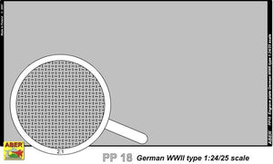 Aber PP18 Engrave plate (140 x 77 mm) - German type II WW 1/24/25 – Bild 2