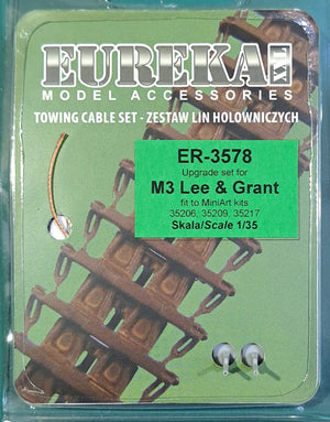 Eureka XXL ER-3578 Zestaw waloryzacyjny do czołgów M3 Lee &amp;amp; Grant dopasowany do modeli MiniArt 35206, 35209, 35217 / Upgrade kit for M3 Lee &amp;amp; Grant tanks fitted to MiniArt 35206, 35209, 35217 models 1/35 – immagine 4