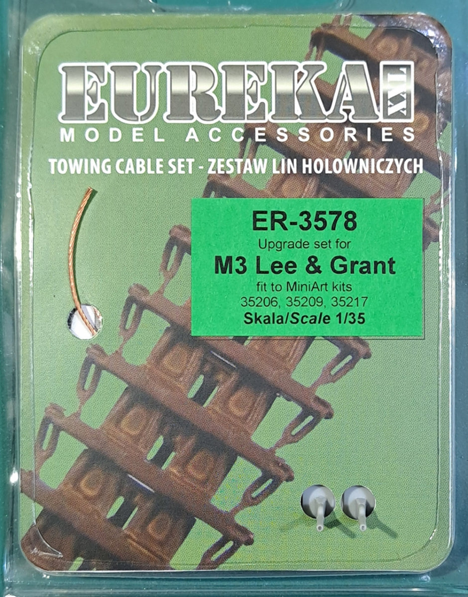 Eureka XXL ER-3578 Zestaw waloryzacyjny do czołgów M3 Lee &amp;amp; Grant dopasowany do modeli MiniArt 35206, 35209, 35217 / Upgrade kit for M3 Lee &amp;amp; Grant tanks fitted to MiniArt 35206, 35209, 35217 models 1/35 – immagine 4