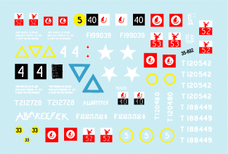Star Decals 35-892 Desert Rats in NW Europe 1/35 – immagine 3