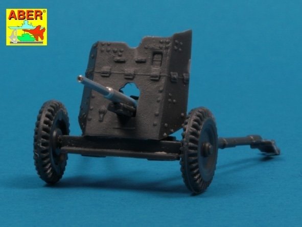 Aber 72L-57 Lufa 37mm do niemieckiej armaty p/p Pak 35/36 – wczesna / German 37mm Barrel for Pak 35/36 Early 1/72 – imagen 6