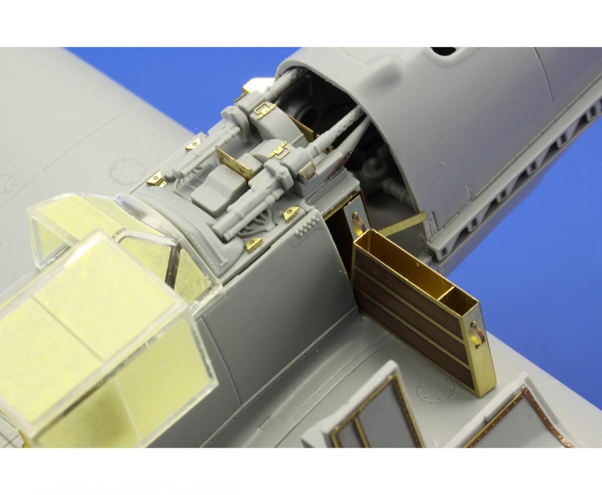 Eduard 32332 Bf 109E-3 exterior 1/32 Dragon – immagine 3