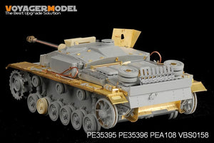 Voyager Model PE35395 WWII German StuG.III Ausf.F8 Late Production Basic For DRAGON 6644 1/35 – immagine 10