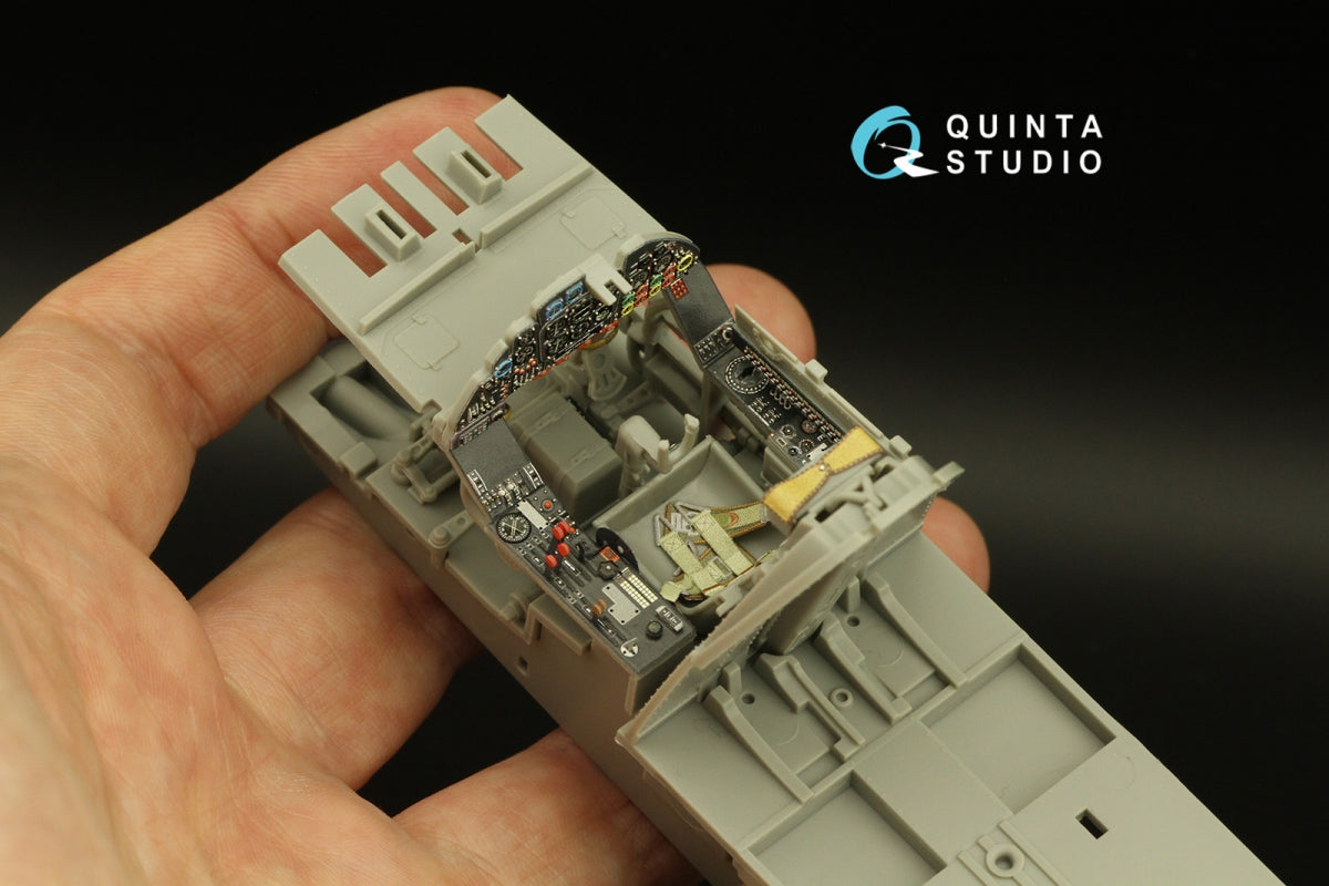 Quinta Studio QD32166 Do 335A-12 3D-Printed &amp;amp; coloured Interior on decal paper (Zoukei-Mura) 1/32 – imagen 9
