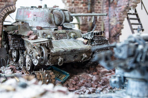 RT-Diorama 35303 Socle de diorama : « Usine de tracteurs de Stalingrad » 1/35 – image 7