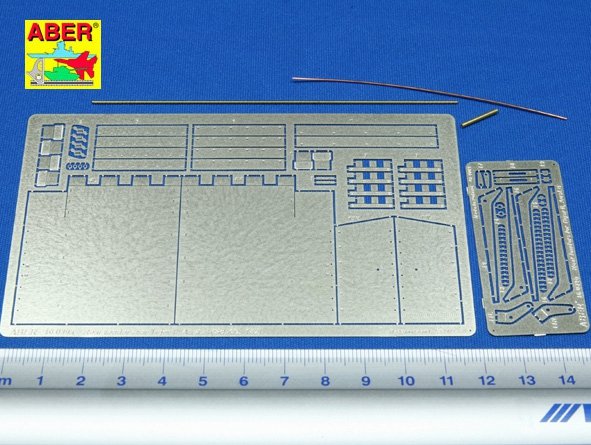 Aber 16039 Tiger II Vol.6 - Rear Fenders 1/16 – Bild 2