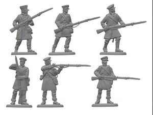 Hat 2002 Napoleonic Prussian Landwehr (Action / 40 Figures) 28mm