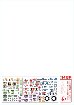 Star Decals 72-A1094 British Royal Artillery in Italy. M7 Priest HMC, Sherman Command Tank, M3A1 Halftrack. 1/72 – Bild 3