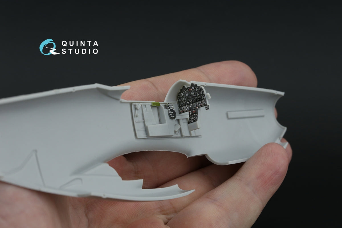 Quinta Studio QDS-48496 F-82E Twin Mustang 3D-Printed coloured Interior on decal paper (Modelsvit) (Small version) 1/48 – immagine 5