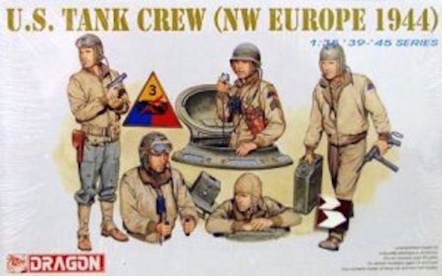 Dragon 6054 US Tank Crew (NW Europe 1944) 1/35