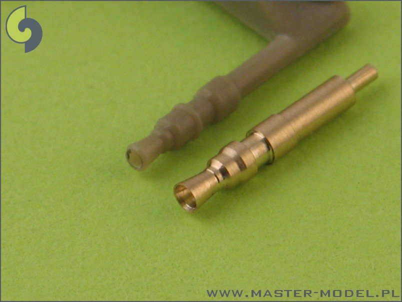 Master AM-32-005 Bf 109 E3 - E9, T armament set (MG 17 tips, MG FF barrels) 1/32 – immagine 2