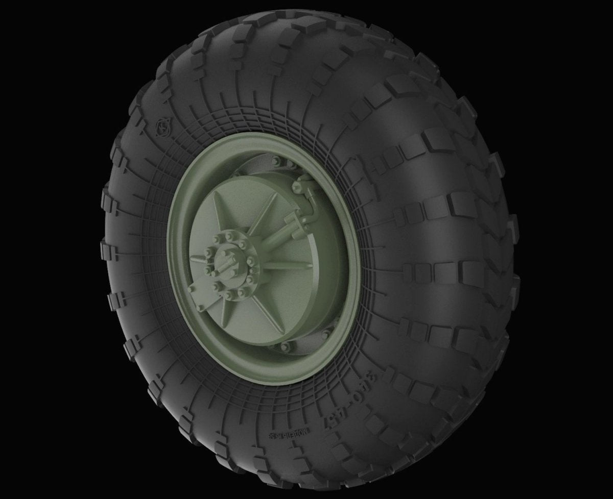 Panzer Art RE35-399 BRDM 2 road wheels 1/35 – immagine 2
