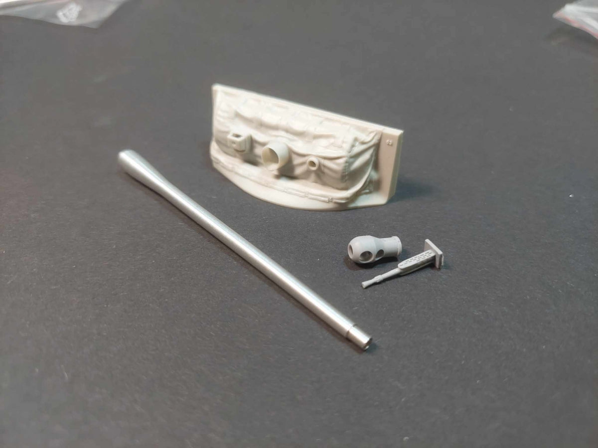 Panzer Art GB35-131 A34 “Comet” canvas mantlet with 77mm OQF Gun (Post-war late pattern) 1/35 – immagine 2