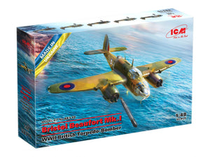 ICM 48310 Bristol Beaufort Mk.I WWII British torpedo bomber 1/48 – image 2