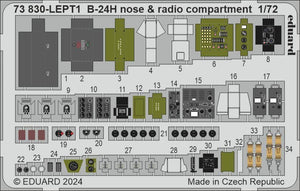 Eduard BIG72183 B-24H AIRFIX 1/72 – zdjęcie 6