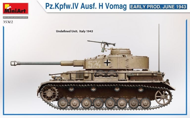 MiniArt 35302 Pz.Kpfw. IV Ausf. H Vomag 1/35 – immagine 4