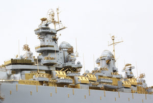 Pontos 37026FB USS BB-63 Missouri 1945 Advanced Detail Up Set (Deck Blue 20B stained wooden deck) 1/350 – immagine 3