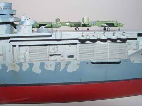 Trumpeter 05601 U.S. Aircraft Carrier CV-8 Hornet 1/350 – immagine 9