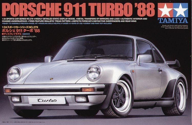 Tamiya 24279 Porsche 911 Turbo '88 1/24