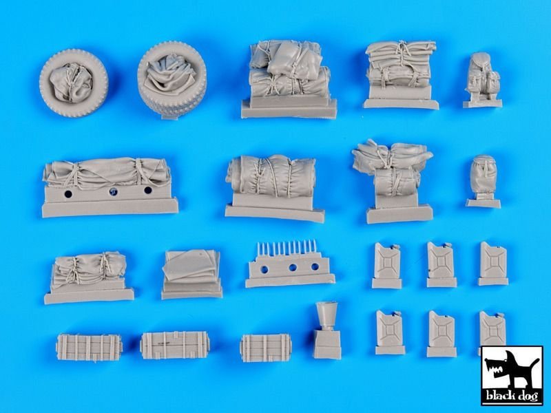 Black Dog T35104 Sd Kfz 263 accessories set 1/35 – immagine 6