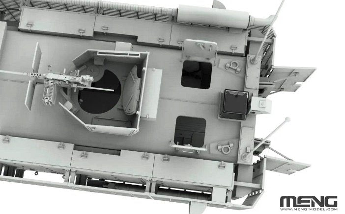 Meng Model SS-012 British Mastiff 2 6x6 Wheeled Protected Patrol Vehicle 1/35 – Bild 3