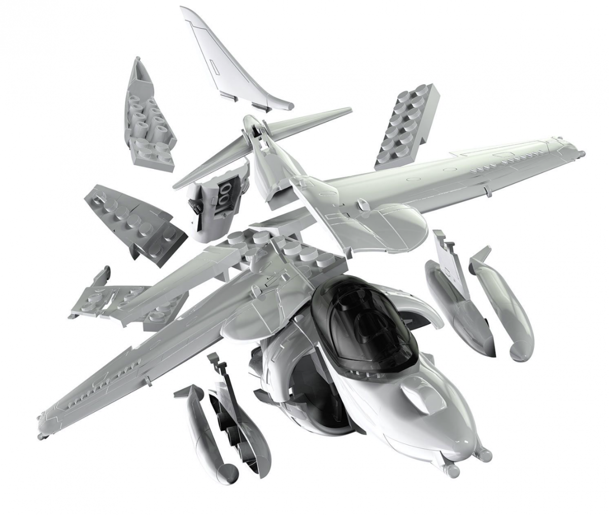 Airfix 6009 QUICKBUILD Harrier – zdjęcie 2