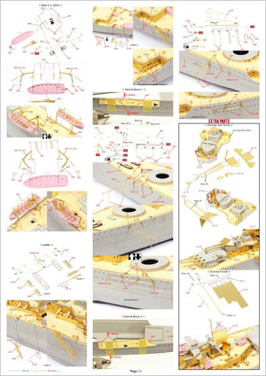 Pontos 35033F1 ADMIRAL GRAF SPEE 1939 Detail Up Set 1/350 – zdjęcie 26