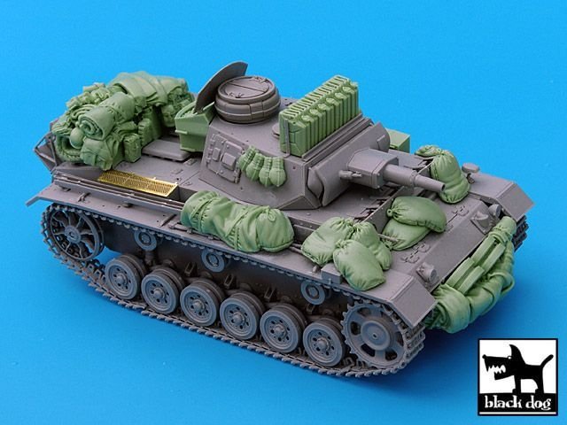 Black Dog T35030 Pz.Kpfw.III Ausf.N accessories set 1/35 – zdjęcie 5