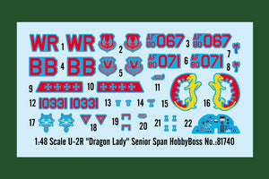 Hobby Boss 81740 U-2R Dragon Lady 1/48 – Bild 3