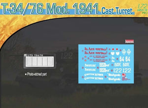 Dragon 7262 T-34/76 Mod.1941 Cast Turret 1/72 – zdjęcie 2