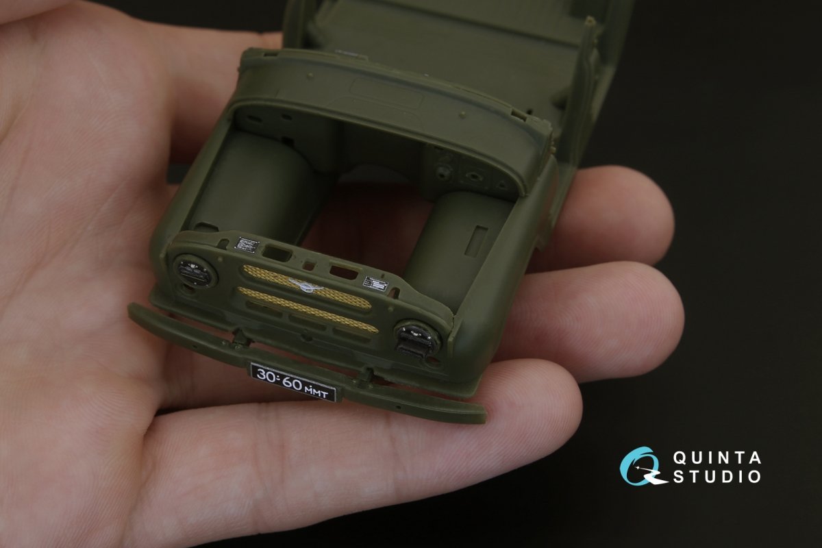 Quinta Studio QD35010 UAZ 469 3D-Printed &amp;amp; coloured Interior on decal paper (for Trumpeter kit) 1/35 – immagine 5