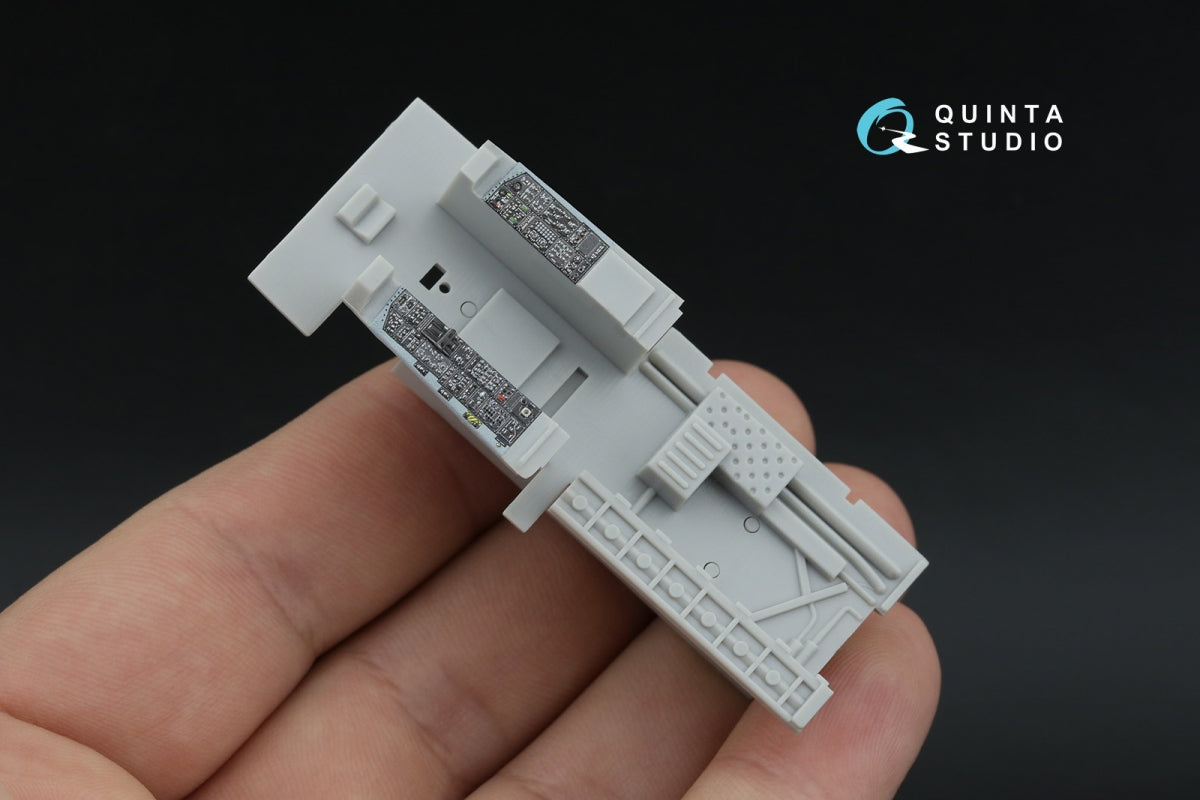 Quinta Studio QDS-48597 F-15A/F-15C Early/F-15J Early 3D-Printed &amp;amp; coloured Interior on decal paper (Hasegawa) (Small version) 1/48 – imagen 10