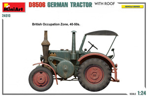 MiniArt 24010 GERMAN TRACTOR D8506 WITH ROOF 1/24 – Bild 3