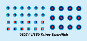 Trumpeter 06274 Fairey Swordfish (6pcs) 1/350 – zdjęcie 4