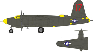 Eduard EX1189 B-26C-45 Marauder US national insignia &amp;amp; tail marking for ICM 1/48