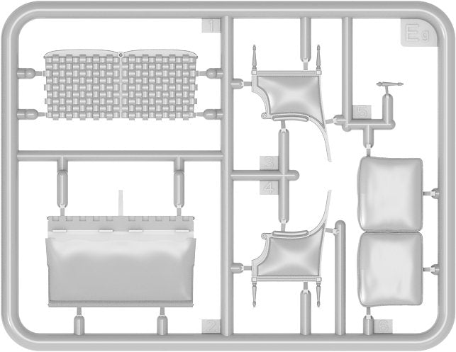 MiniArt 35646 LIVING ROOM INTERIOR 1/35 – immagine 9