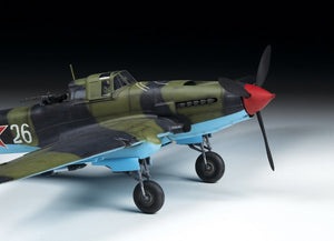 Zvezda 4826 Soviet two-seat attack aircraft IL-2 shturmovik (mod.1943) 1/48 – immagine 7