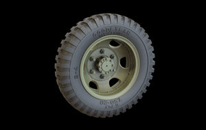 Panzer Art RE35-318 Studebacker road wheels set (Goodyear) 1/35 – immagine 3