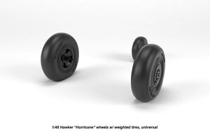 Armory Models AW48414 Hawker Hurricane wheels w/ weighted tires 1/48 – Bild 3