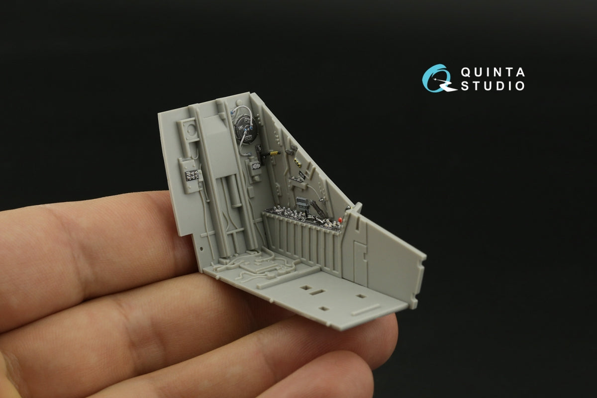Intérieur imprimé en 3D et coloré sur papier décalcomanie Quinta Studio QDS-32193 AV-8B Harrier II (petit modèle) (Trumpeter) (petit) 1/32 – image 9