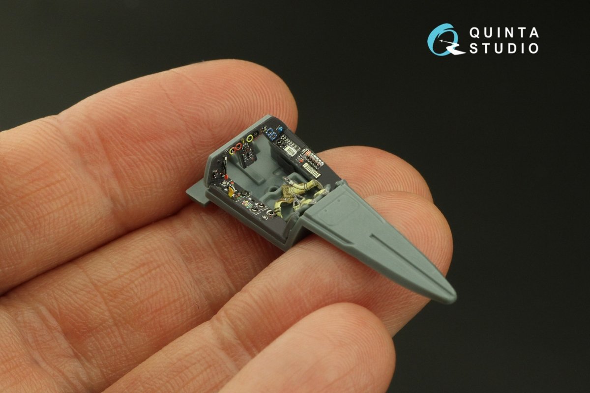 Quinta Studio QD72041 Fw 190A-8 3D-Printed &amp;amp; coloured Interior on decal paper (Eduard) 1/72 – imagen 9