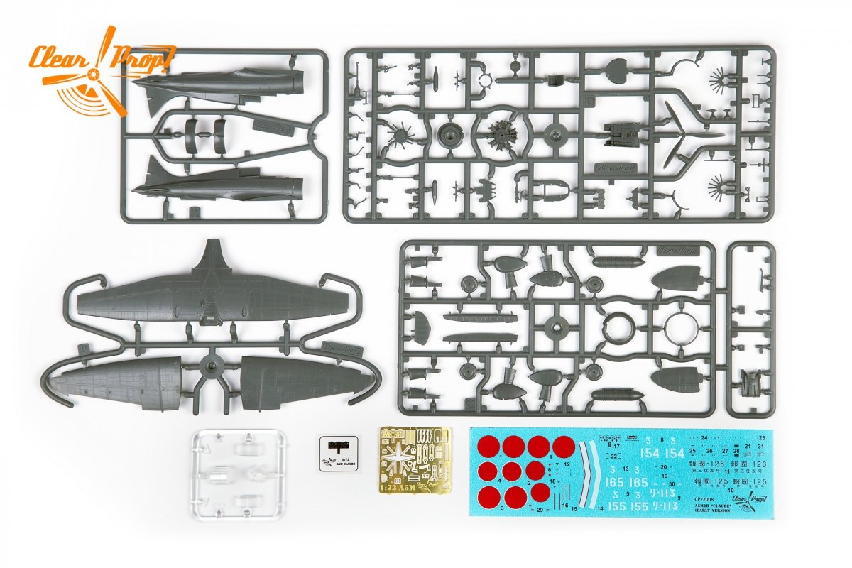 Clear Prop! CP72008 A5M2b Claude early version EXPERT KIT 1/72 – image 4