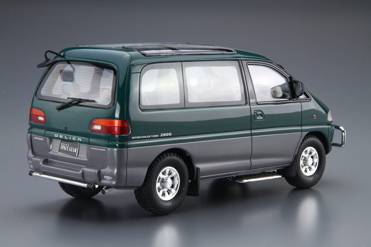 Aoshima 05667 Mitsubishi PE8W Delica Space Gear &amp;#39;96 1/24 – immagine 3
