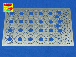 Aber 24023 Standartowe nacinane tarcze hamulcowe sr. 13mm 1/24