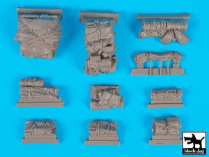 Black Dog T35143 Tentage+bedrols N 1/35 – imagen 6