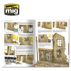 AMMO of Mig Jimenez 6135 HOW TO MAKE BUILDINGS. BASIC CONSTRUCTION AND PAINTING GUIDE (English) – imagen 8